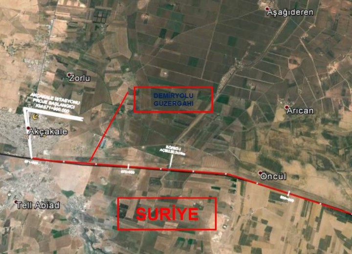 AKÇAKALE-NUSAYBİN (226 KM) RAILWAY